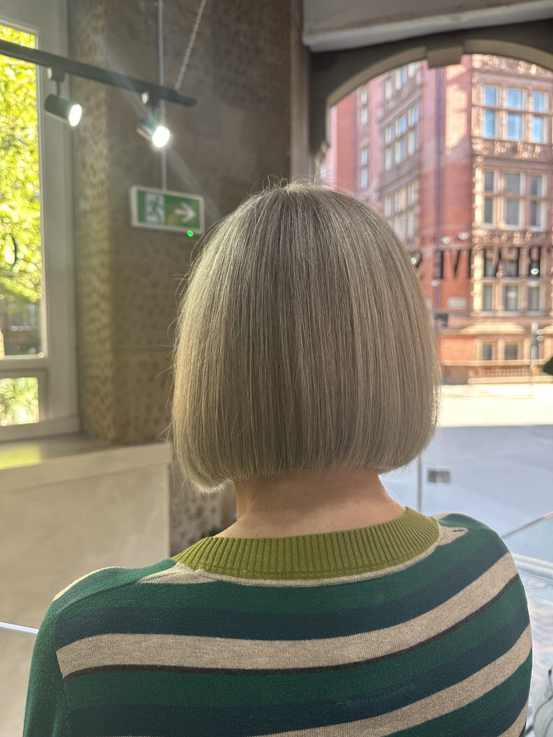 a short bob haircut