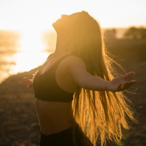 girl in the sun